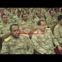 Embedded thumbnail for الفريق أول صدقى صبحى يلتقى دارسى وأعضاء هيئة تدريس بكلية القادة والأركان