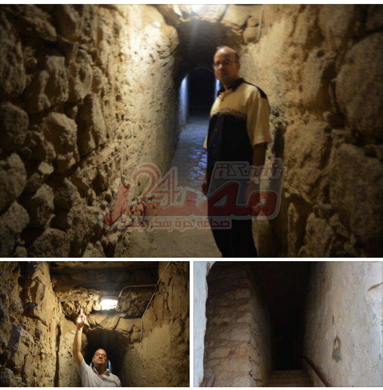 خبير آثار يرصد معالم أقدم مبانى دير سانت كاترين "برج الرهبان وكنيسة العذراء مريم"